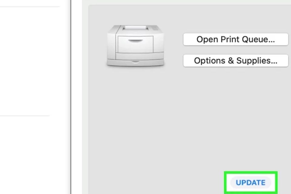 Chọn Upgrade để cập nhật phần mềm