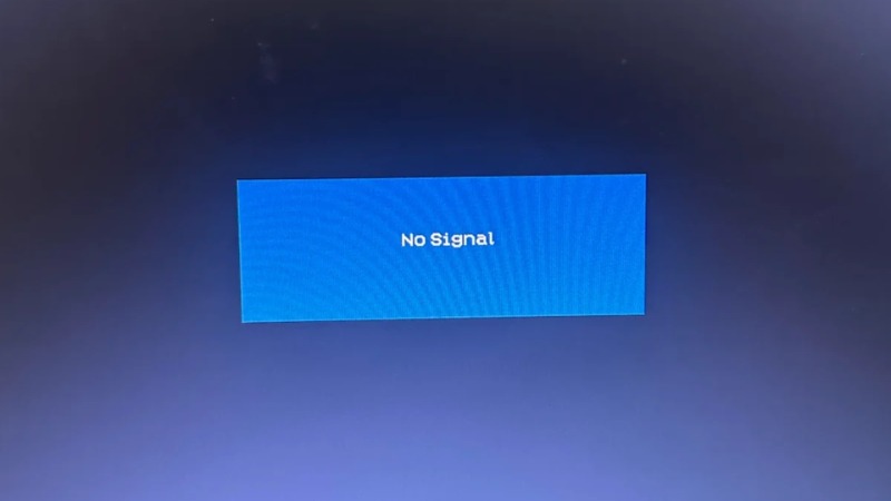 Màn hình máy tính hiện No Signal 1