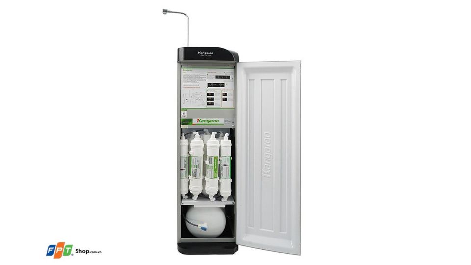 Máy lọc nước nóng lạnh RO Hydrogen Kangaroo 7 lõi KG10A10S 2