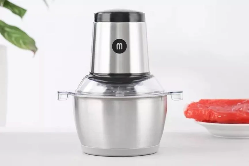 Máy xay thịt Mishio cối inox