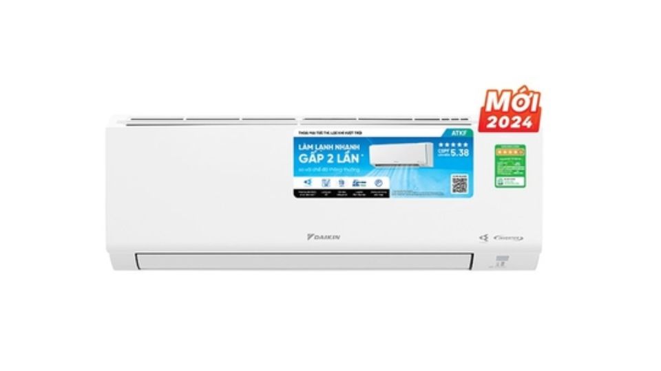 Máy lạnh thương hiệu Daikin Inverter 1 HP (9200 BTU) ATKF25YVMV