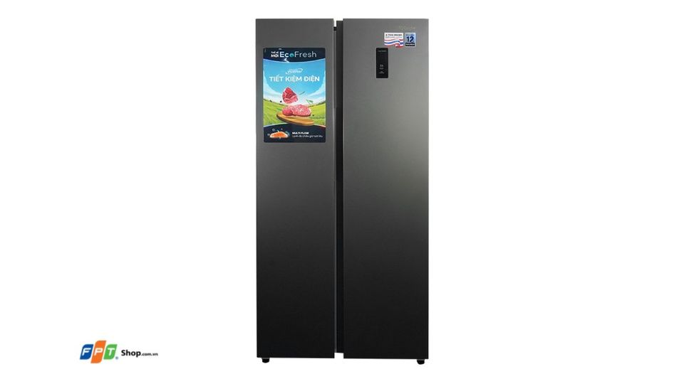 Tủ lạnh Casper Inverter side by side 458 lít RS-460PG