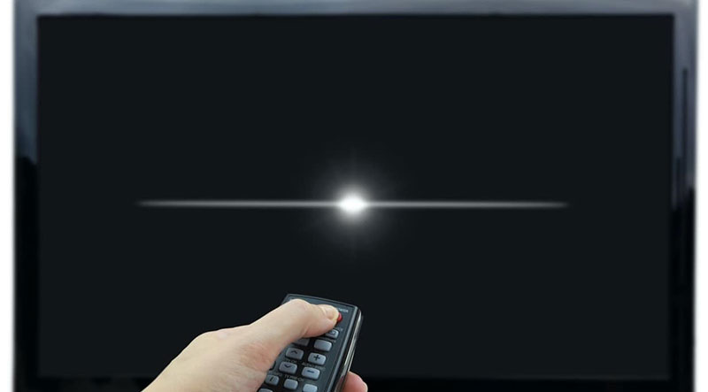 Nút nguồn tivi Sony ở đâu hình 2