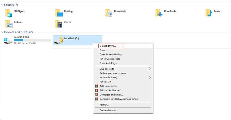 ổ cứng bị bitlocker 1
