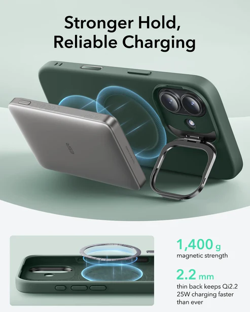 Tương thích MagSafe với lực hút nam châm mạnh