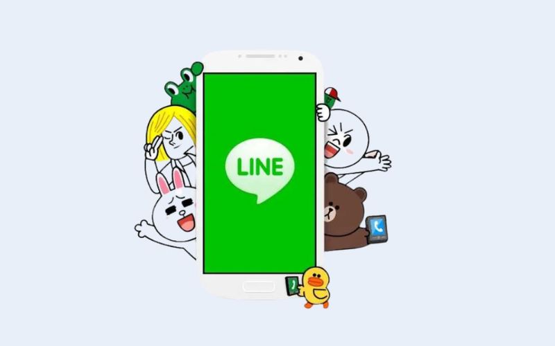 phần mềm chat miễn phí tốt nhất - LINE