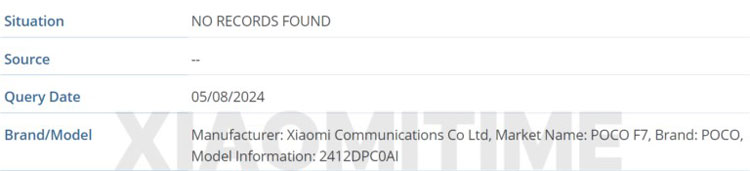 POCO F7 xuất hiện sớm hai mã máy khác nhau - hình 1