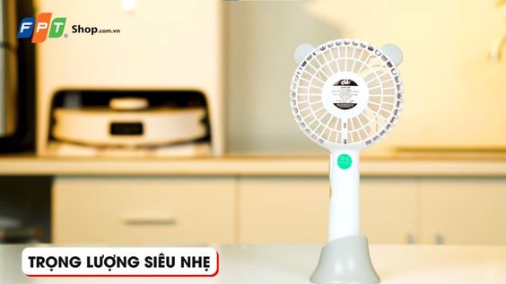quạt mini cầm tay dễ thương 2