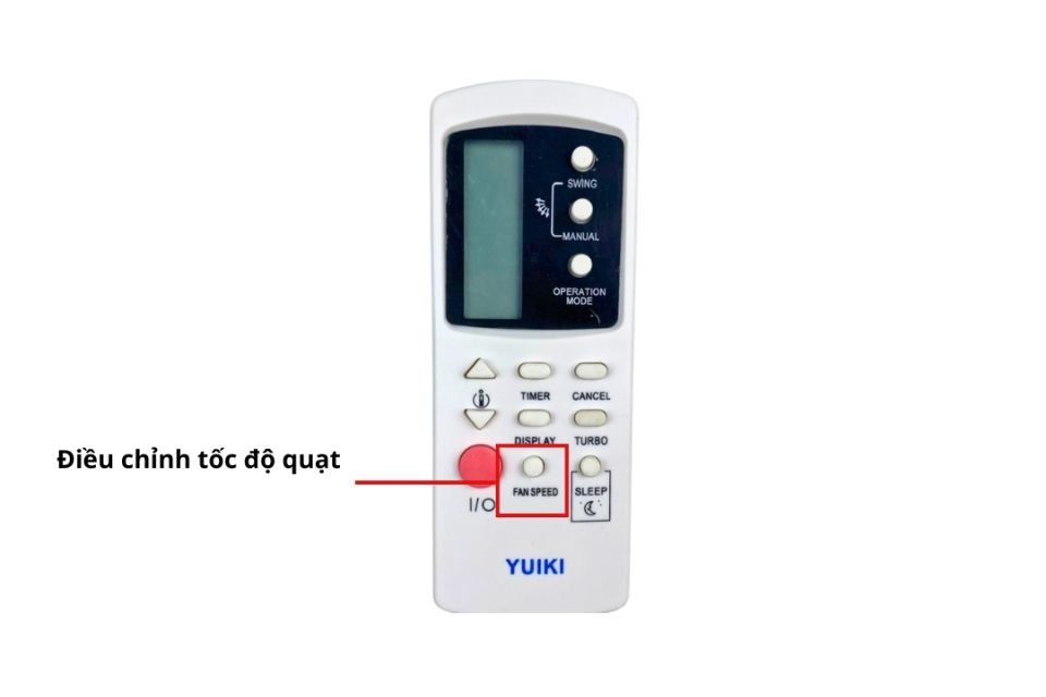 Điều chỉnh tốc độ quạt