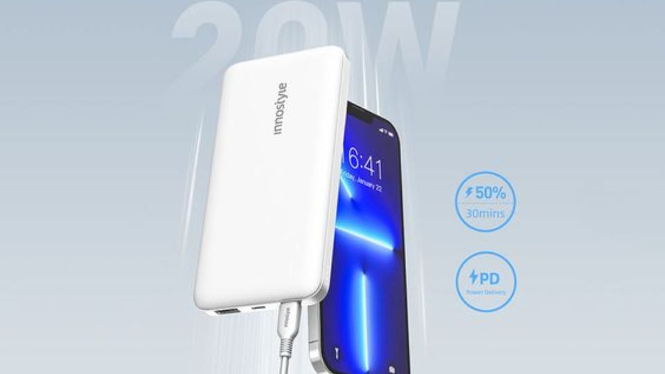 Pin sạc dự phòng Innostyle Powermax QC3.0/PD 20W 10000mAh