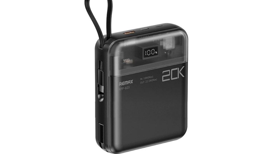 Pin sạc dự phòng 20000mAh QC 3.0/PD 22.5W RPP-603 Remax