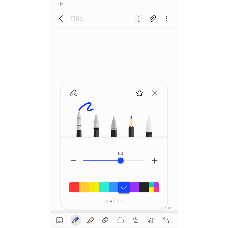 Samsung Notes - hình 5
