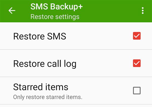 sao lưu tin nhắn SMS lên Gmail trên Android - Hình 6
