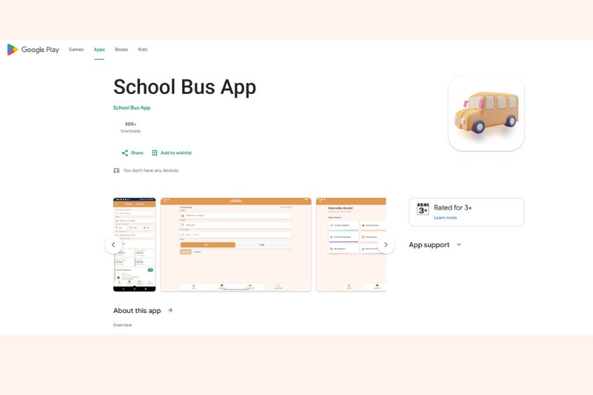Cách tải School Bus App trên điện thoại Android