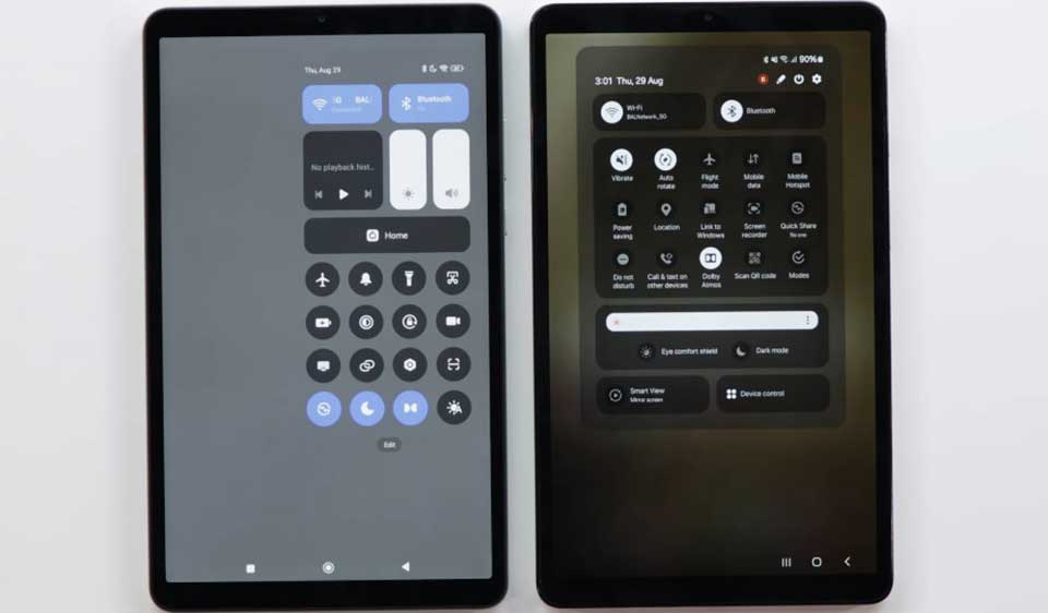So sánh Redmi Pad SE 8.7 và Samsung Tab A9 - 09