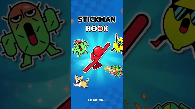 nhan vat trong game stickman hook
