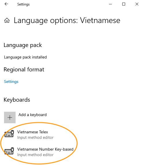 lỗi không gõ được tiếng Việt trong Win 10 - Hình 9