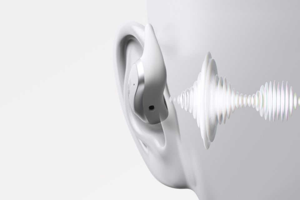 Shokz OpenFit Air bốn micro thông minh