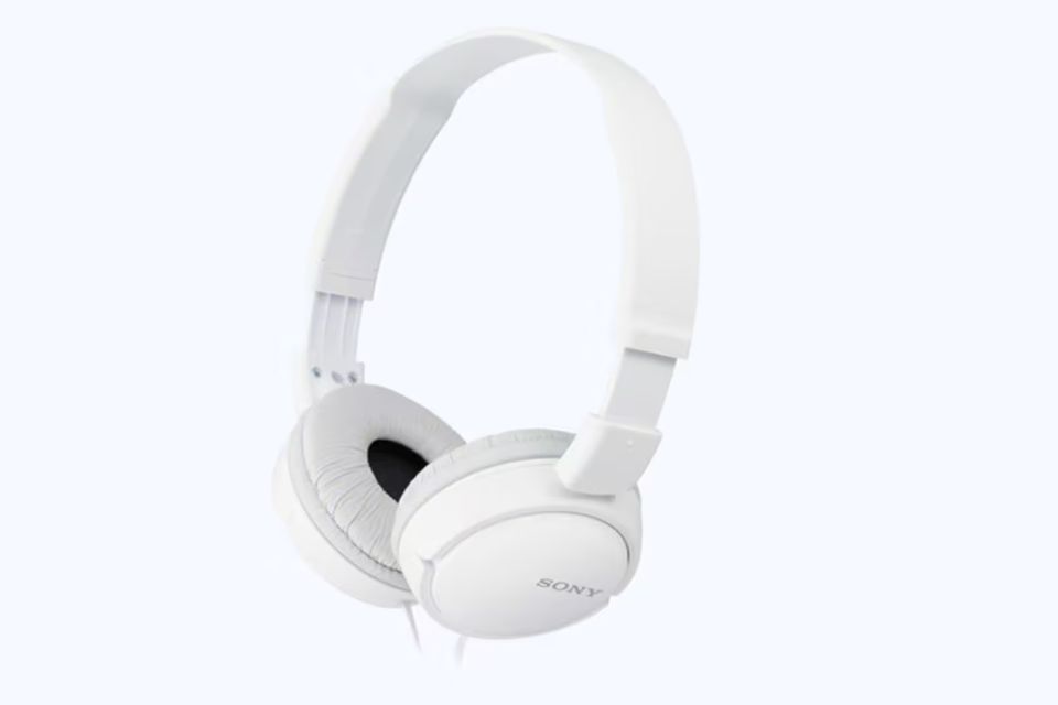Tai nghe có dây choàng đầu có mic MDR ZX110AP - Màng loa dynamic neodymium cho âm thanh chính xác