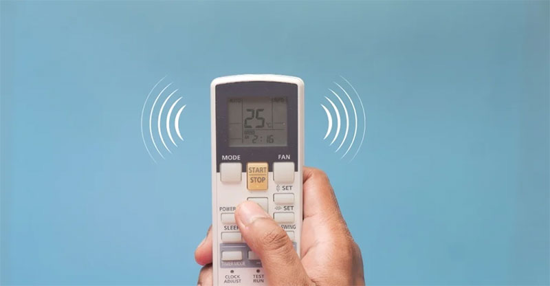 Tần số remote máy lạnh Aqua hình 2