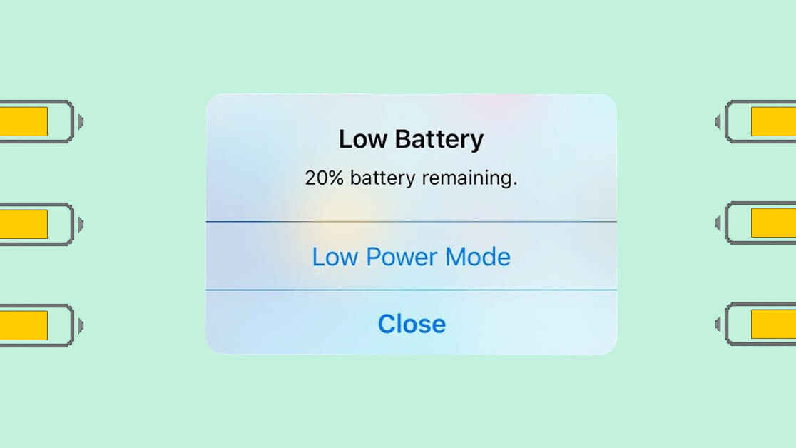 tắt thông báo pin yếu trên iPhone hình 1