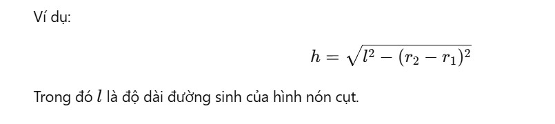 thể tích nón cụt ảnh 3
