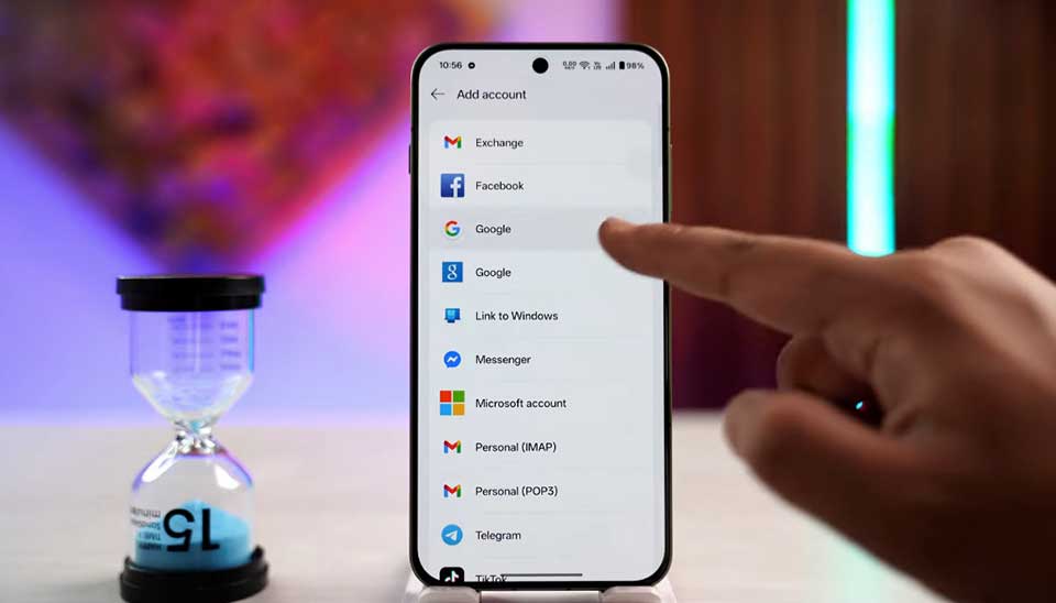 Cách thêm nhiều tài khoản Google cho Android - 06