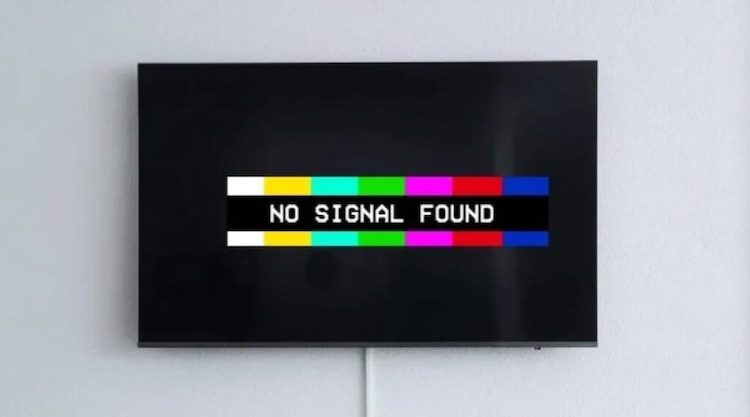 tivi đầu thu lỗi không có tín hiệu - Hình