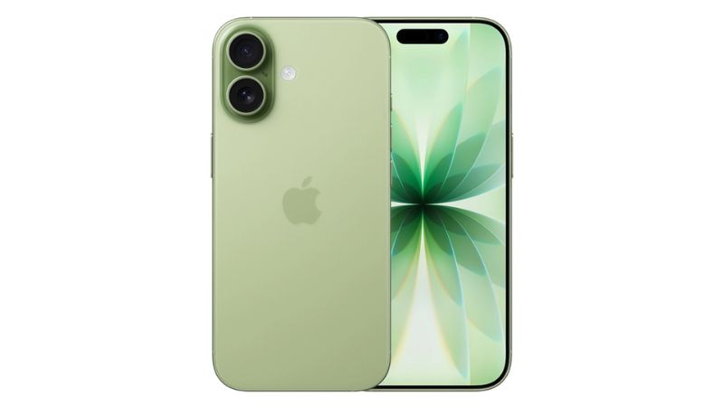 Điện thoại màu xanh iPhone 17