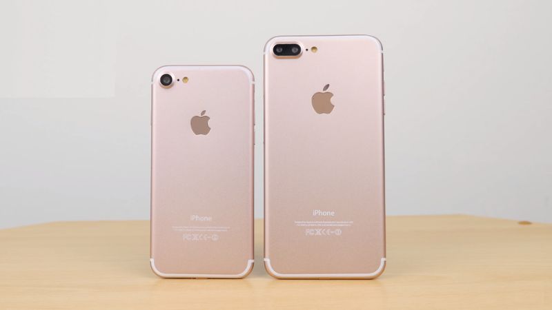 iPhone 7 và 7 Plus màu hồng