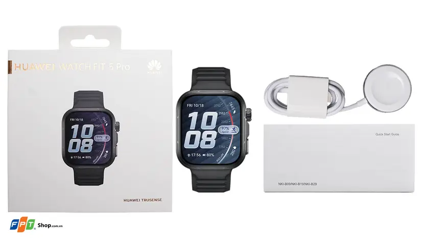 Trên tay HUAWEI Watch Fit 5 Pro - hình 1