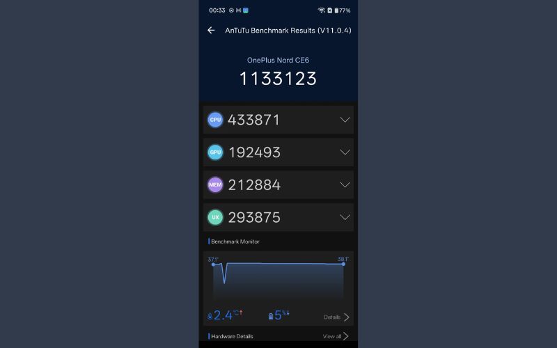 Hiệu năng OnePlus Nord CE6