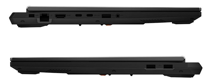 Laptop Asus TUF Gaming F16 FX608JMI-TU241W kết nối linh hoạt