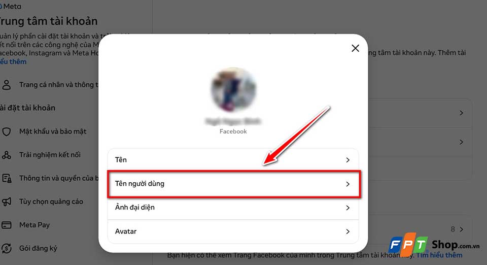 tùy chỉnh địa chỉ trang cá nhân trên Facebook - 12