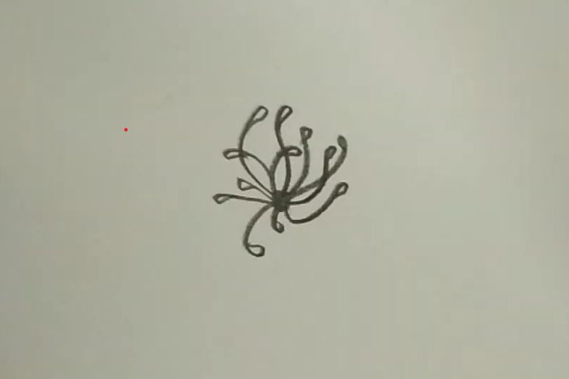 Vẽ hoa anh đào ảnh 2