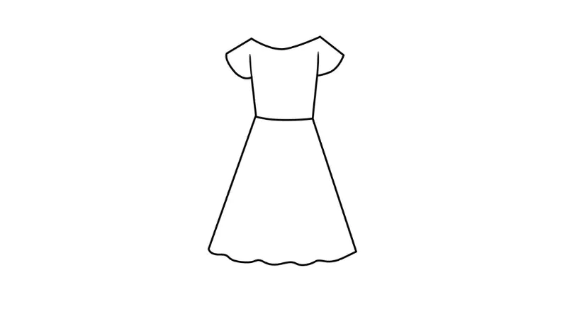 vẽ váy 4