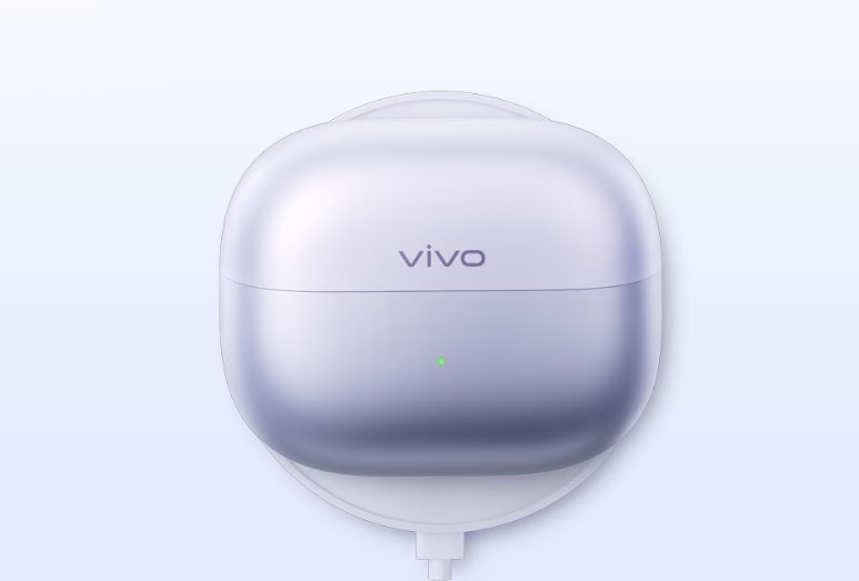 Hộp sạc giúp vivo Buds Clip đạt tổng thời lượng sử dụng lên tới 42 giờ.