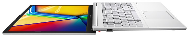 Asus Vivobook Go 15 E1504FA-BQ340W R5-40 - Bản lề 180° linh hoạt trong nhiều tình huống