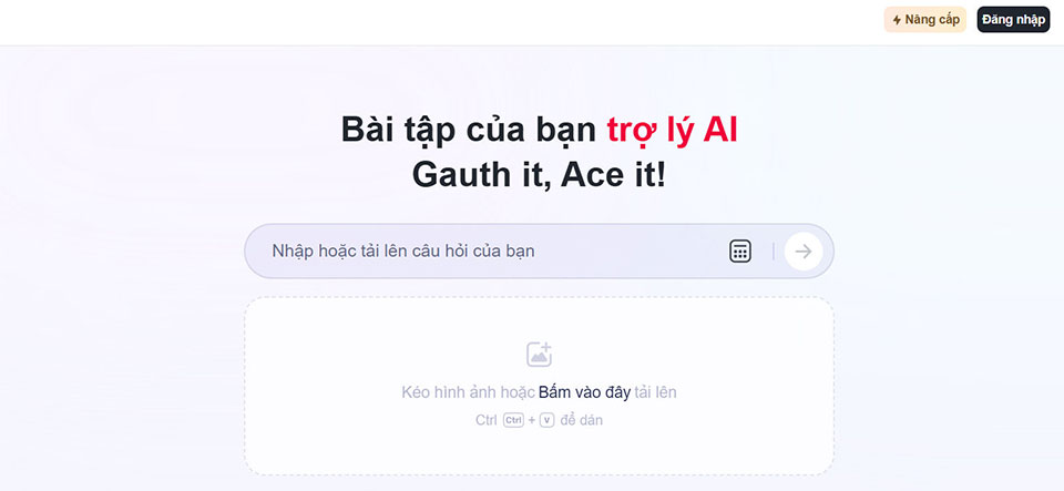 Web giải toán bằng AI - 01