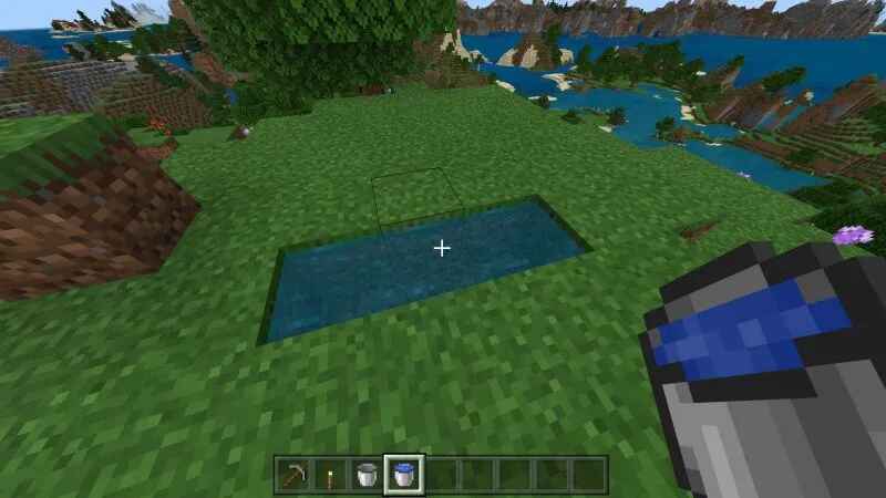 xô nước Minecraft hình 4
