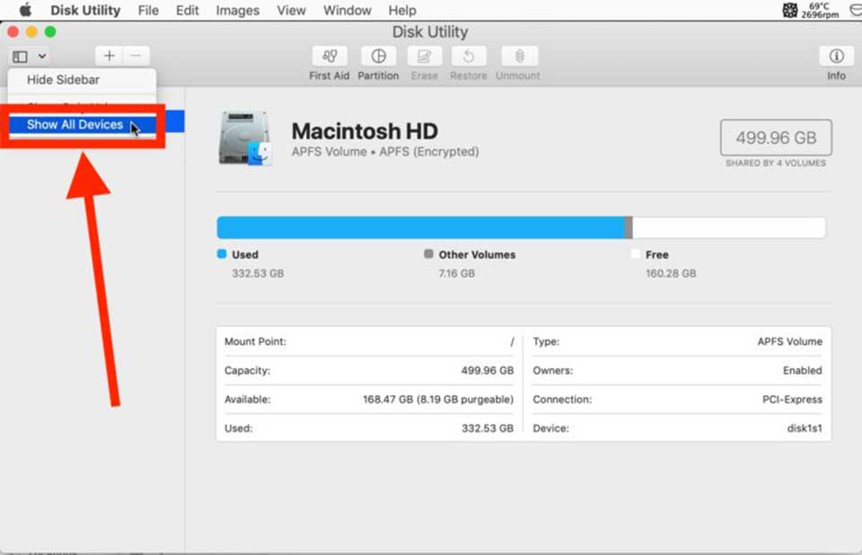 Cách xóa phân vùng ổ đĩa trên macOS - 04
