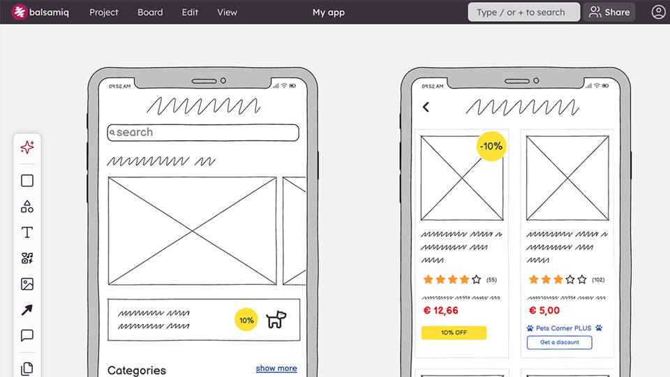 Balsamiq Mockups giúp đơn giản hóa quá trình thiết kế ý tưởng