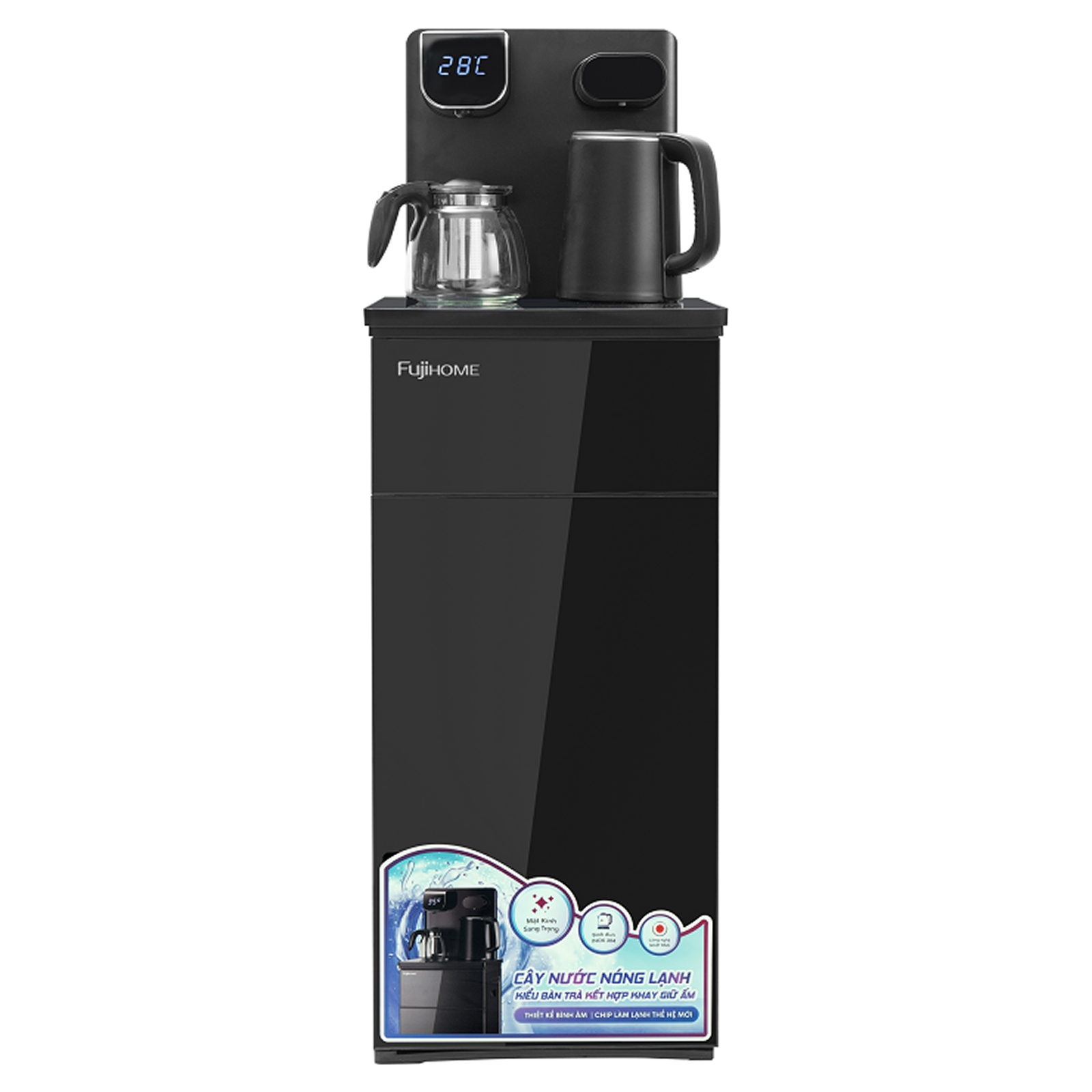 Cây Nước Nóng Lạnh Hút Bình Fujihome Tb110E