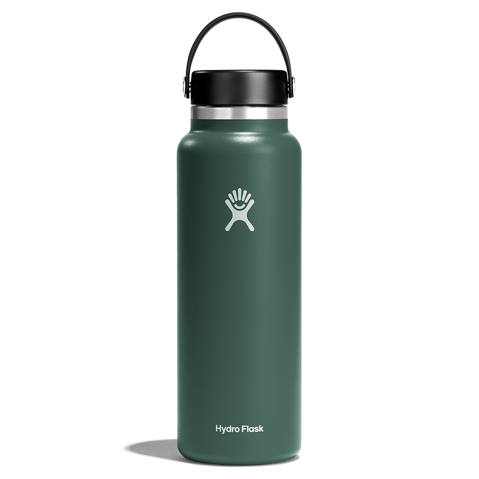 Bình Giữ Nhiệt Inox 18/8 Hydro Flask Wide Flex Cap W40Bts332 1183Ml Xanh Lá Đậm