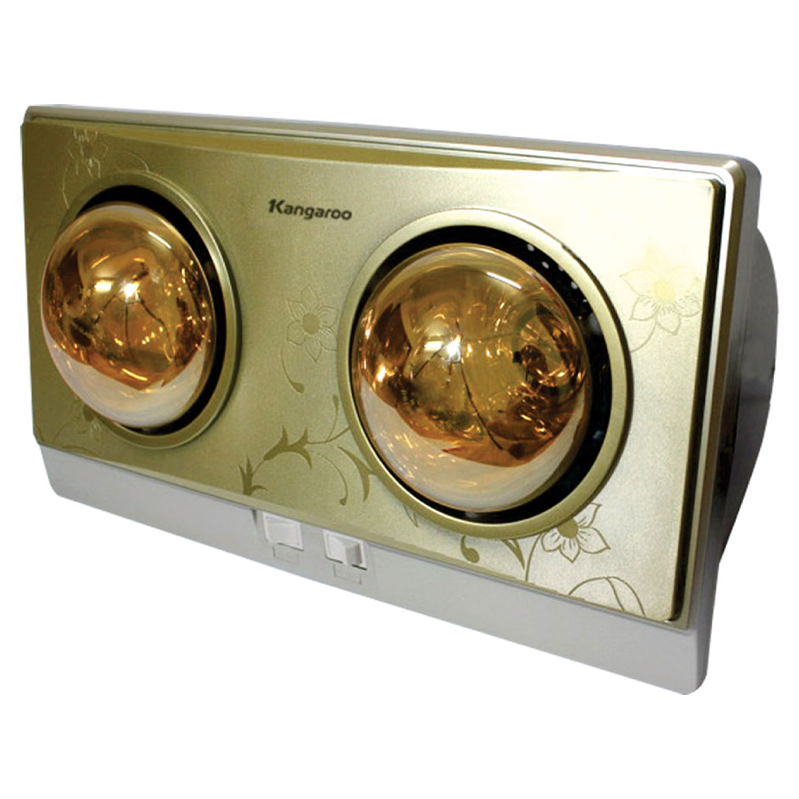 Đèn Sưởi Nhà Tắm 2 Bóng Kangaroo Kgwh02T