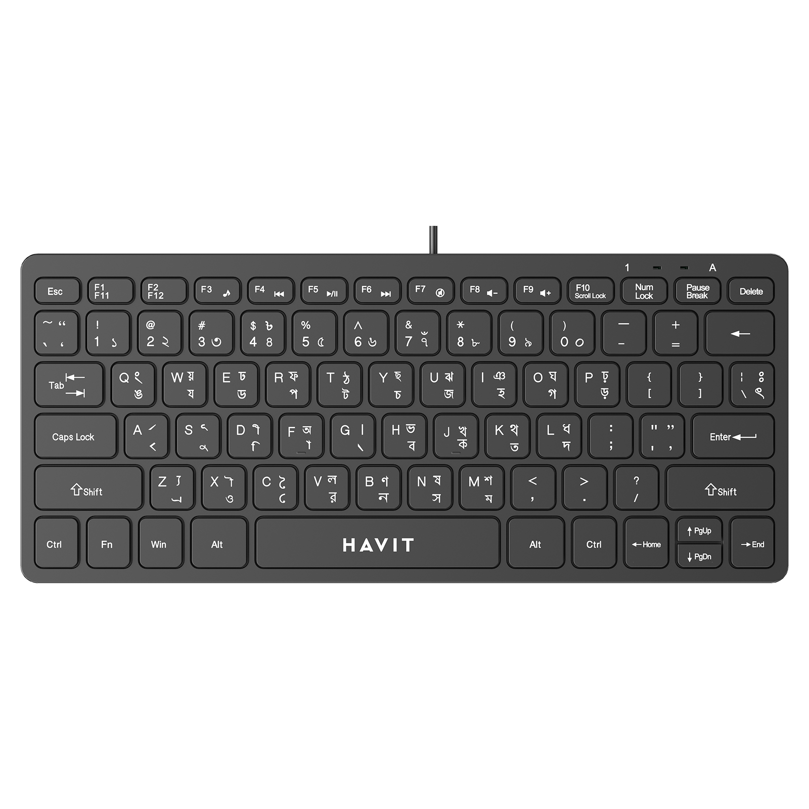 Bàn phím có dây Havit KB249