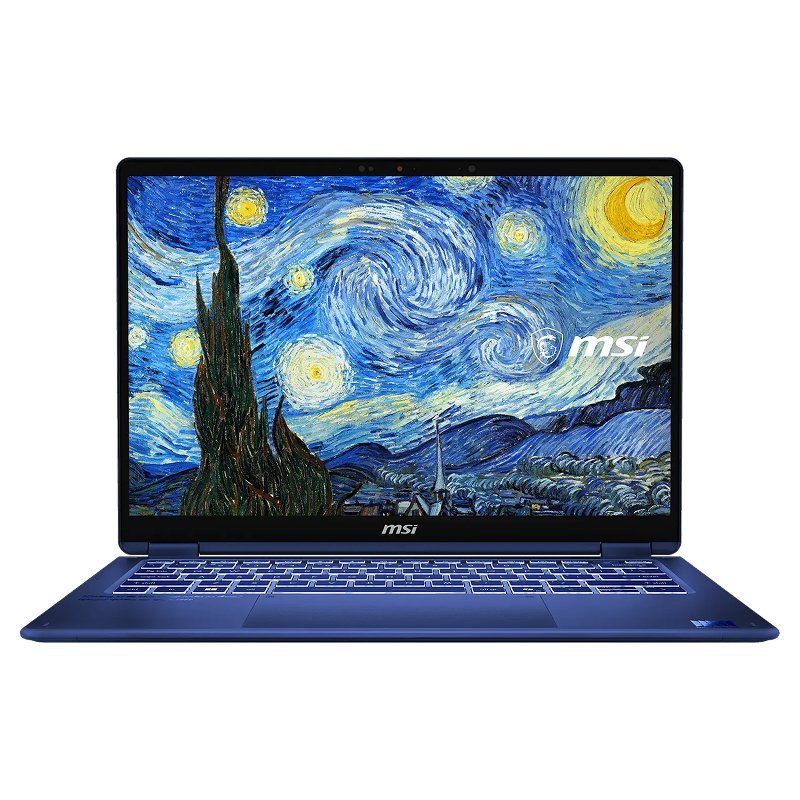 Laptop MSI Prestige 14 Flip AI+ Vincent van Gogh Edition - The Starry Night 14T235-259VN
