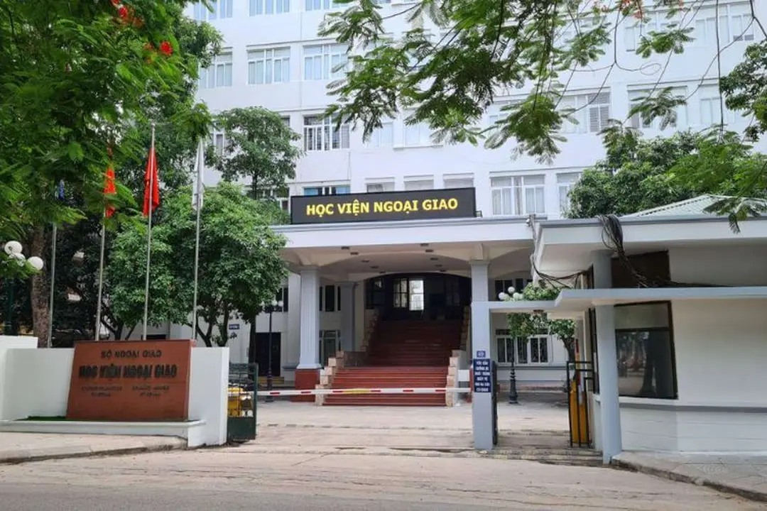 Một góc Học viện Ngoại giao