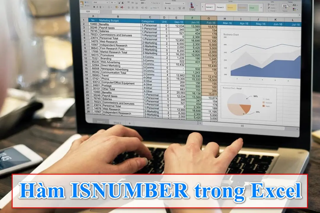 Cách sử dụng hàm ISNUMBER sao cho hiệu quả nhất trong Excel