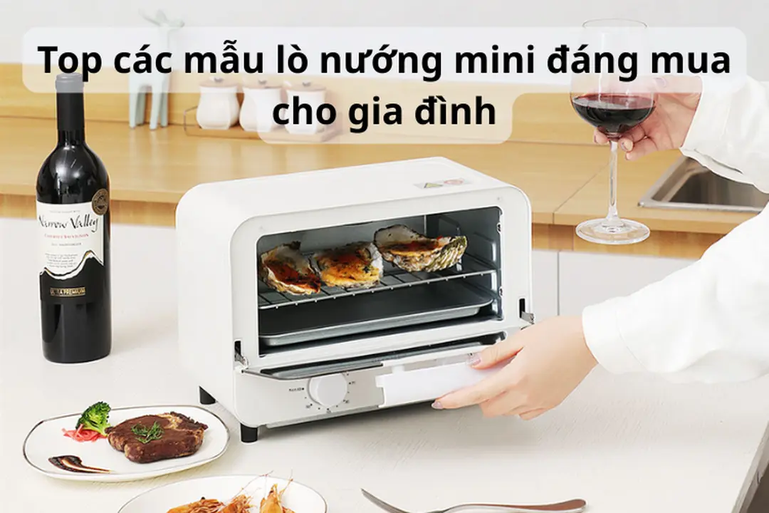 Top các mẫu lò nướng mini đáng mua cho gia đình nhỏ đáng mua
